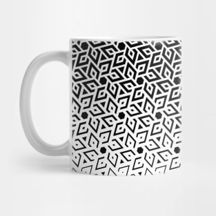 Geometric Tattoo Style Pattern Mug